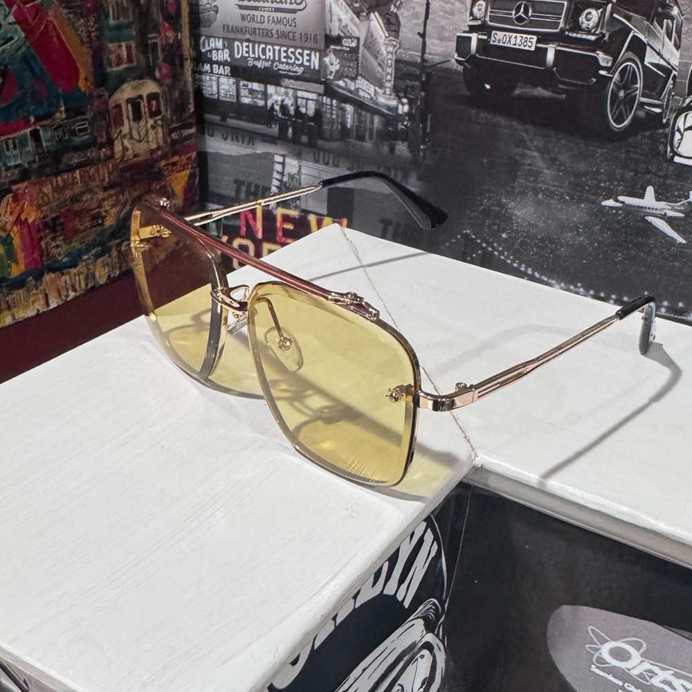 Stylish Yellow Sunglasses